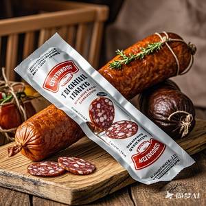 Emballage sous vide pour aliments, saucisses, viande, matière congelée et à mijoter, sacs brillants en mylar avec fermeture éclair, <span class=keywords><strong>prix</strong></span> imbattable, impression personnalisée - Product Image 3