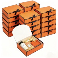 Wholesale Paper Gift Boxes with Bow Tie Packaging Boxes for Bridal Favors Birthday Party Present Packing