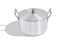 En gros, Batterie de cuisine en aluminium 14 pièces, comprenant une marmite à soupe et des casseroles épaissies, pour cuisine et restaurant
