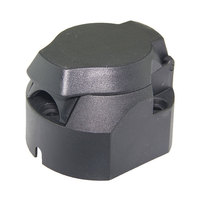 Autokins TS02A 7/7 + 1 prise de noyau boîtier en plastique 7 broches prise de remorque avec interrupteur de coupure de joint étanche pour remorque