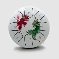 Graffiti Series Sky Bright Drum 5-inch 8-tone Sky Spirit Drum Color Sky Drum Forget Worries Drum Percussion Instrument Drum