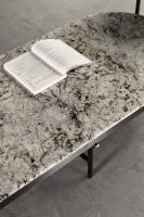 Ensemble de Table basse moderne en pierre naturelle, support en acier inoxydable, meuble de salon, nouveau Design, livraison gratuite