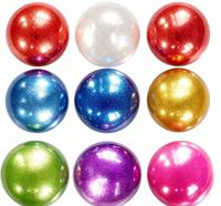 Pelota Profesional de Gimnasia Rítmica de PVC de 15 cm, Pelota de Ejercicio de Pilates y Yoga de 18 cm para Niñas y Mujeres