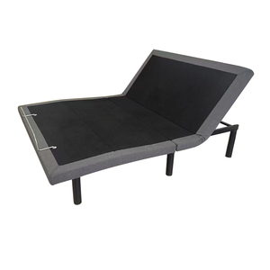 รับประกันคุณภาพแบบไร้สายไฟฟ้าทนทานปรับได้ฐานเตียงคู่พร้อมที่นอน - Product Image 5