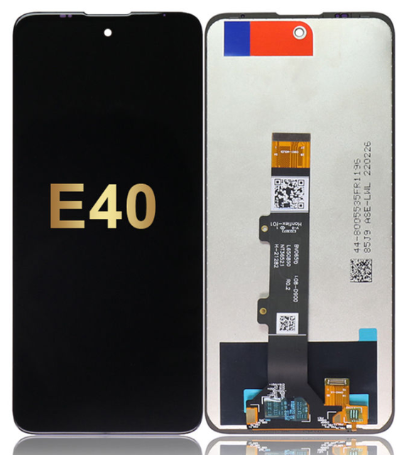 ASSELTE OEM 6.5" LCD Display Screen Replacement for Motorola E40 with 3-Year Warranty