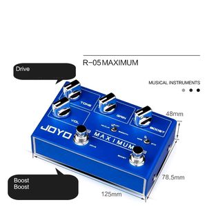 JOYO-Distorsión <span class=keywords><strong>de</strong></span> efecto guitarra, bloque único <span class=keywords><strong>de</strong></span> doble canal, sobrecarga <span class=keywords><strong>de</strong></span> <span class=keywords><strong>voz</strong></span> - Product Image 2