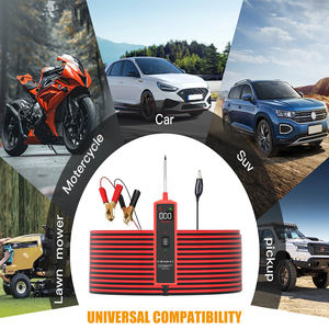 Probador de Baterías de 12V, Kit de Sonda de Circuito de Energía Automotriz, Probador de Voltaje de Salida de CA/CC de 6V-24V 0.3V-70V, Pantalla Digital, 1 Año - Product Image 4