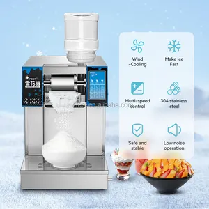 Machine électrique efficace de rasoir de glace pour la fabrication de glace de neige et Bingsu dans des magasins de boissons