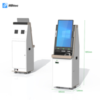 Kiosque de point de vente tout-en-un sur pied avec écran tactile pour la commande et le paiement en libre-service pour restaurants, supermarchés, hôtels, commerce de détail