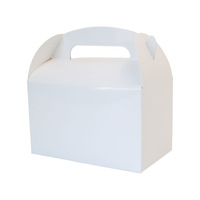 Boîtes en carton recyclé imprimées sur mesure dossiers en carton vernis UV pour divers aliments-Hamburgers Gâteaux Collations Bonbons Cadeaux