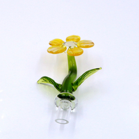 Murano Verre Tournesol Lustre Pièces Pendentif Décoration
