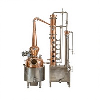 Système de distillerie automatique à vapeur en acier inoxydable clé en main DYE – Unité de distillation complète pour la production d'alcool artisanal