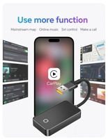 Duplicación de pantalla del adaptador CarPlay inalámbrico 2 en 1 para automóviles con caja de interconexión automática Android