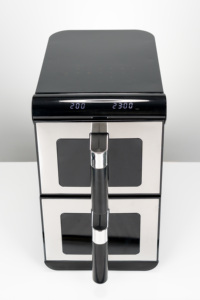 Acier inoxydable grande capacité Air friteuse 11L ménage appareils de cuisine double panier Air friteuse fenêtre transparente Smart Air friteuse - Product Image 6
