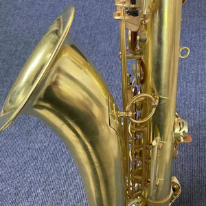 Saxofón Tenor Profesional Hecho a Mano en Si Bemol, Acabado Natural, Instrumento <span class=keywords><strong>de</strong></span> <span class=keywords><strong>Viento</strong></span> <span class=keywords><strong>de</strong></span> Alta Calidad - Product Image 2