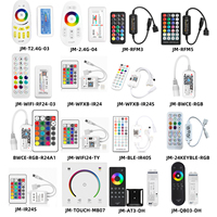 En Existencia, Tira de LED Direccionable CCT RGB RGBW RGBIC WS2811Pixel, Control Remoto, Sistema de Control de Intensidad RGB Multimodo