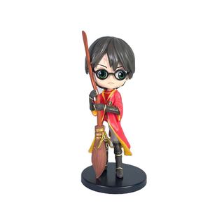 Statuette 3D Q Posket <span class=keywords><strong>di</strong></span> <span class=keywords><strong>Harry</strong></span> <span class=keywords><strong>Potter</strong></span>, Ron Weasley e Hermione, Figurine in PVC per Bambini, Decorazione per Torte - Product Image 1