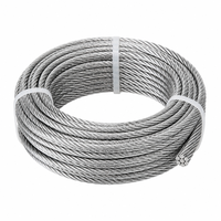 Câble de suspension en acier inoxydable 7*19 haute résistance pour structures architecturales