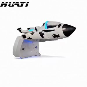 Simulateur de vol en réalité virtuelle à 360 degrés le plus vendu pour parcs d'attractions intérieurs et centres commerciaux – Équipement MR pour avions de chasse - Product Image 4
