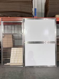 <span class=keywords><strong>Caseta</strong></span> de <span class=keywords><strong>perro</strong></span> cómoda de gran espacio, Perrera de acero inoxidable con aislamiento sellado, no infecta la perrera de jaula de lavado sanitario - Product Image 2