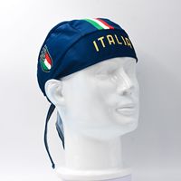 Pañuelo para la Cabeza con Diseño de Pirata para Ciclismo, Absorbente de Sudor, Transpirable, de Poliéster, con Rayas Tricolores Italianas, para Montañismo y Running