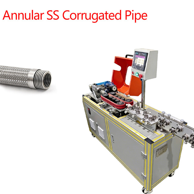 Stainless Steel Metal Length Cutting  Corrugated Pipe Fixed-Length Cutting Machine for New Energy Vehicles