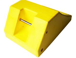 Équipement de levage de voiture robuste bloc de stationnement mousse uréthane cale de <span class=keywords><strong>roue</strong></span> bouchon de pneu de stationnement en caoutchouc - Product Image 2