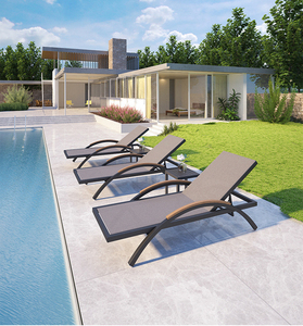 Hồ bơi <span class=keywords><strong>1</strong></span> chỗ ngồi ghế phơi nắng bên hồ bơi Chaise Sun giường nhôm đồ gỗ ngoài trời ghế - Product Image 2