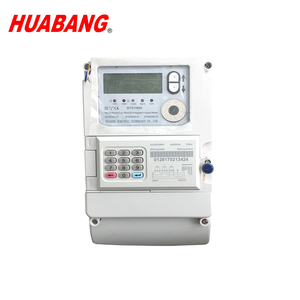 Medidor de Energía <span class=keywords><strong>Prepago</strong></span> Trifásico DTSY866 HUABANG COMBO con Teclado Integrado para África - Product Image 3