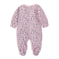 Combinaison de sommeil pour bébé OEM, 100% coton, manches longues, avec pieds, body pour nouveau-né, unisexe