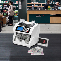 Compteur de billets de banque haute vitesse Easycount EC1800, compteur de monnaie et de billets efficace pour le comptage des billets