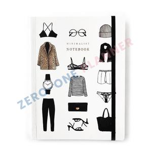 Tùy chỉnh Desgin Bìa in Bìa Cứng hàng tuần Nhật Ký hàng tháng A5 A6 kế hoạch chấm lót Tạp Chí máy tính xách tay thiết kế - Product Image 1