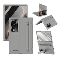Casing Samsung Z Fold 8 Ultra 360 Full Body PC Anti Benturan dengan Slot Pena Terintegrasi dan Penyangga