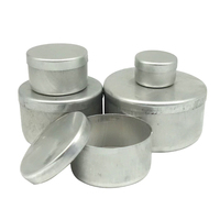 Boîte en aluminium pour échantillons de sol, boîte d'échantillonnage de sol de laboratoire, boîte d'échantillonnage de sol pour l'humidité du sol, boîte d'échantillonnage en aluminium