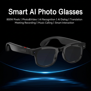 Gafas Inteligentes con IA Mooden AIMB-G2 Pro, 800W Píxeles, 290 MAh, Carga Rápida 3C, Interacción Inteligente con IA, Estabilización de Video HD - Product Image 1