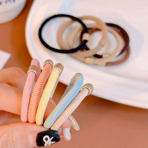 ยางรัดผมถักแบบหนาสำหรับผู้หญิงสีดำสำหรับล้างหน้า - Product Image 3