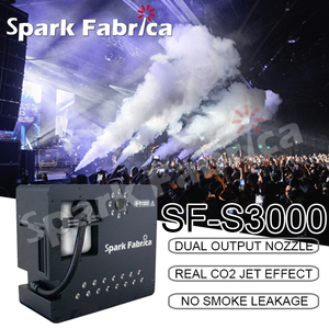 Máquina <span class=keywords><strong>de</strong></span> Humo SMOKE JET SF-S3000 <span class=keywords><strong>de</strong></span> 3000W con LED RGB, Control Manual, Material <span class=keywords><strong>de</strong></span> Aluminio para Escenarios, Fiestas, Bodas, Discotecas, DJ - Product Image 2