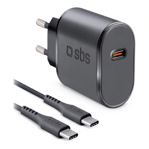 Caricabatterie USB <b>Type</b>-<b>C</b> WALL <b>CHARGER</b> KIT 15W Black TEKITTRTC15W - Product Image 3