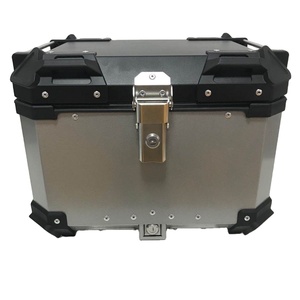Boîte de transport arrière pour scooter de 45 L en fibre de verre, livraison rapide, verrouillage à dégagement rapide, boîte supérieure en aluminium pour <span class=keywords><strong>moto</strong></span> - Product Image 2