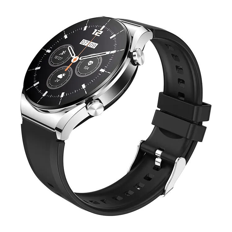 GT60 חכם שעון מתכת אלקטרוליטי תהליך 1.32 אינץ NFC מרובה פונקצית בריאות צמיד חכם ספורט שעון