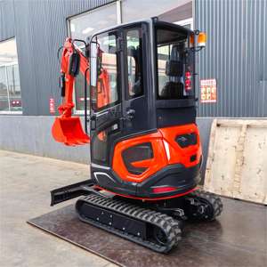 รถขุดขนาดเล็กจากจีน 2.5 ตัน ยี่ห้อคูโบต้า ราคาถูก เหมาะสำหรับงานป่าไม้ - Product Image 6