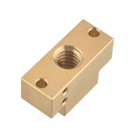 CNC fabricant personnalisé 5 aixs usinage de haute précision bornier laiton tournage fraisage blocs de laiton pour l'usinage