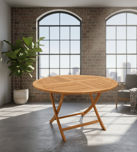 โต๊ะรับประทานอาหารทรงวงรีไม้สักเกรดเชิงพาณิชย์ ดีไซน์ทันสมัย ขยายได้ พับเก็บได้ กันน้ำ เหมาะสำหรับโรงแรม ลานบ้าน และพื้นที่กลางแจ้งขนาดใหญ่ - Product Image 6