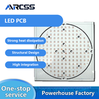 Servicio de Diseño y Fabricación de PCB LED Personalizado de MRCSS Shenzhen Pcba Assembly Factory