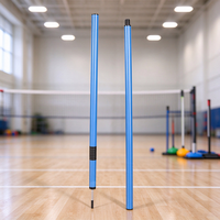 Poteaux d'entraînement de football détachables Vance Sports, marqueurs d'agilité en PVC réglables pour l'entraînement sportif professionnel