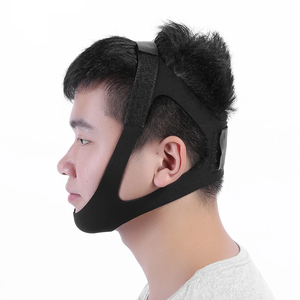 Anti-Schnarch-Gürtel dreieckiger Schlafkantband Mundschutz Schnarren-Kopfband zum Schlafen zum Schnarchen stoppen - Product Image 1