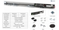 Operator Pintu Otomatis Modern dengan Sensor, Motor DC Brushless, Konstruksi Stainless Steel untuk Sistem Pintu Geser Elektrik Otomatis