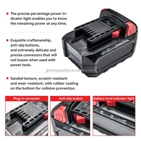 Paket Baterai Lithium-Ion 18V 5AH Isi Ulang untuk Bor dan Kunci Pas Tanpa Kabel - Tersedia