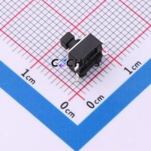 J4B732110 Tactile Switch SMD-4P,6x6mm Switch Single Pole Single Throw Round Button 2.6N 6mm - Product Image 2