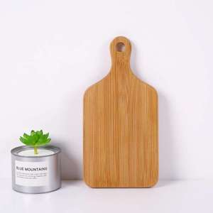 2 paquetes de tablas de cortar de bambú Natural, alta calidad, grandes, con mango para Cocina - Product Image 4